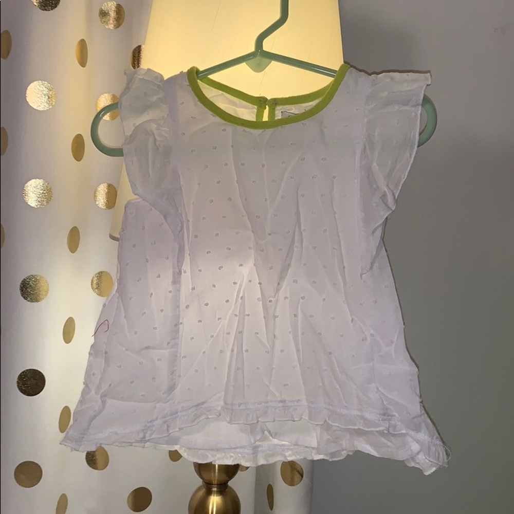 White DKNY shirt